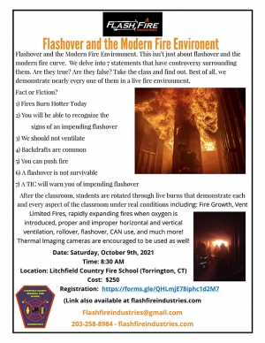 Flashover and the Modern Fire Environment