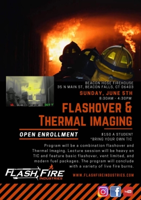 Flashover + Thermal Imaging